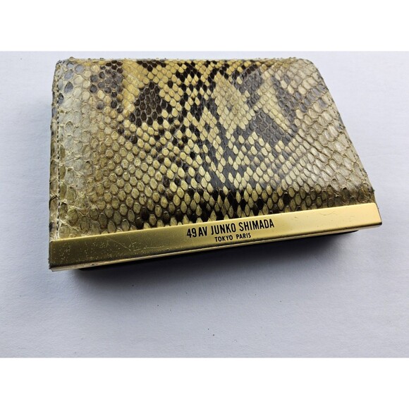 49AV Junko Shimada Snake Skin Bifold Wallet - Picture 7 of 12